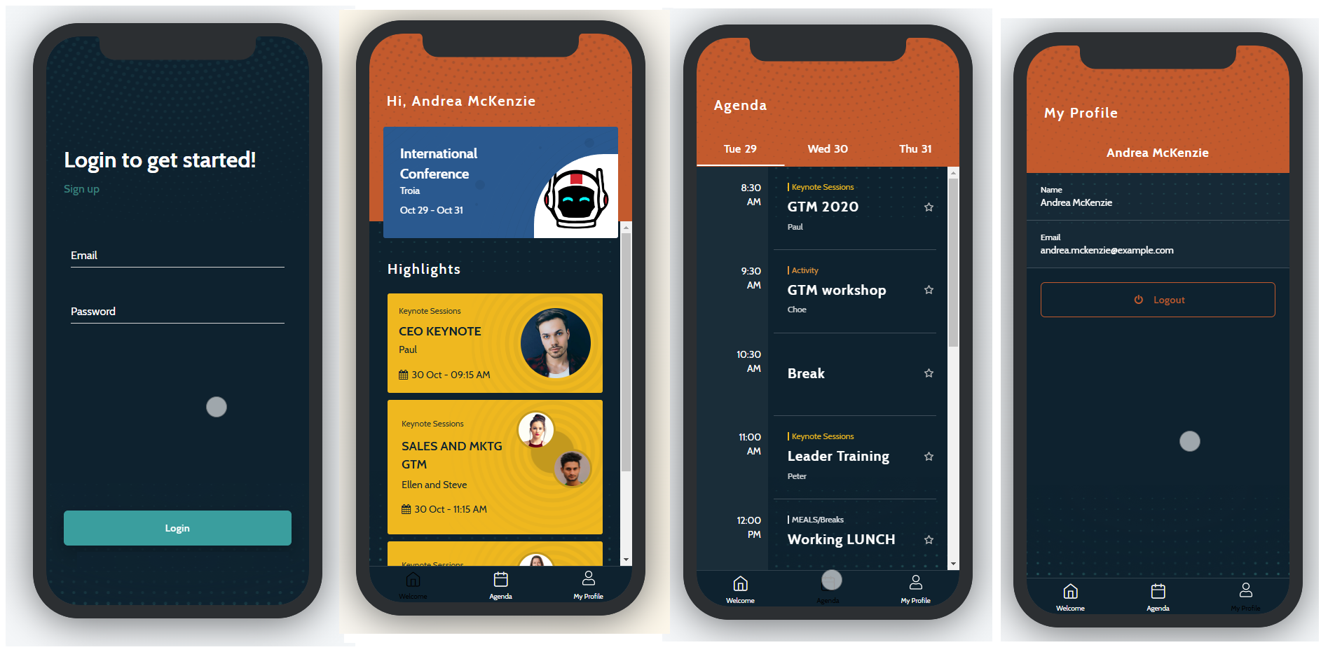 Events Mobile Application
